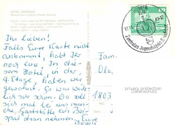 Kralovehradecko Hradec Kralove Hotel Cernigov – Bild 2