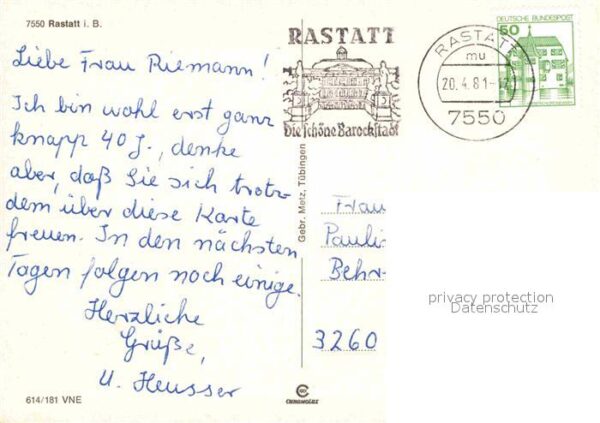 Rastatt Schloss – Bild 2
