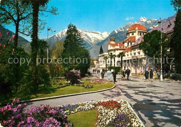 Meran Merano Kurpromenade und Kurhaus