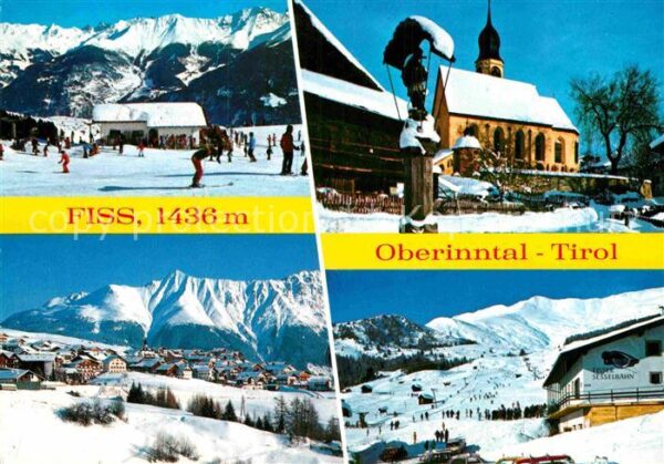 Fiss Tirol Skigebiet Kirche