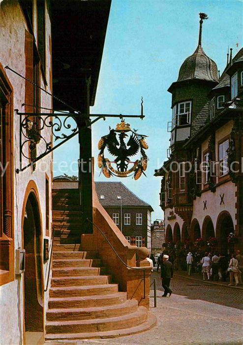 Goslar Ratskeller Aufgang zum Huldigungssaal