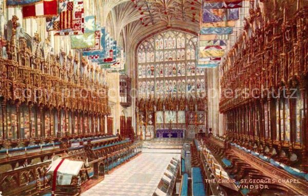 Windsor Berkshire Sankt Georgs Chapel