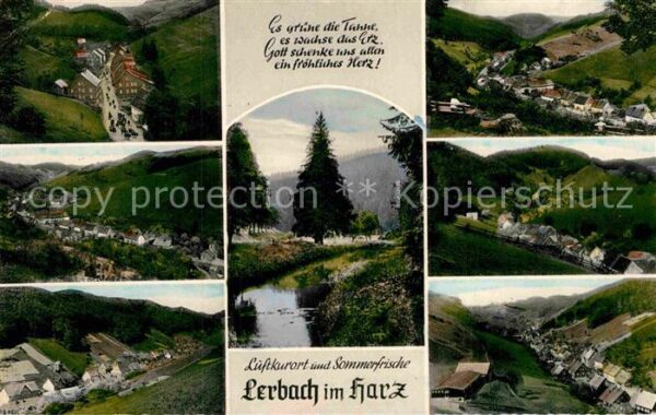 Lerbach Harz Panorama Ansichten