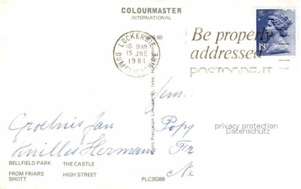 Inverness Highland Bellfield Park Schloss High Street – Bild 2