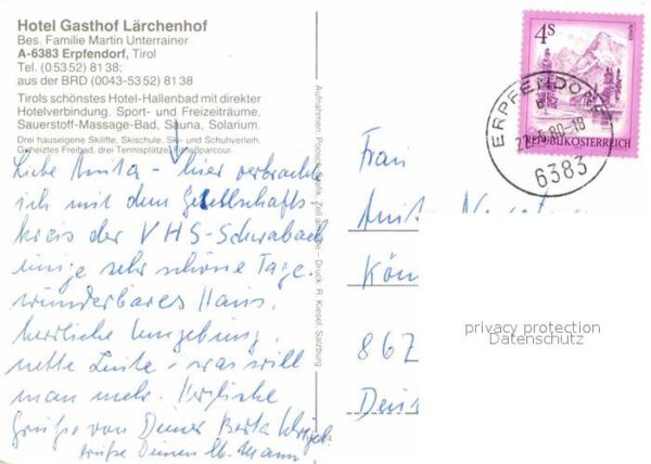 Erpfendorf Hotel Gasthof Lärchenhof – Bild 2