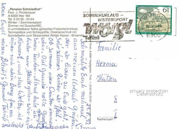 Itter Tirol Pension Schmiedhof – Bild 2