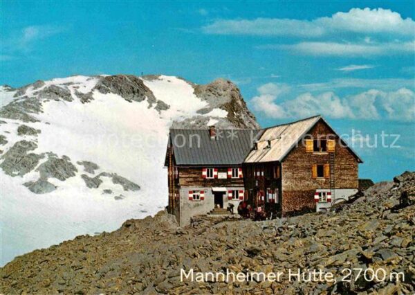 Brand Vorarlberg Mannheimer Hütte