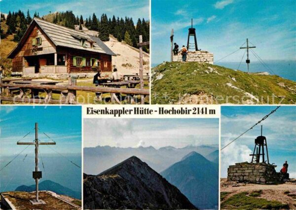 Gallizien Eisenkappler Hütte Hochobir Gipelkreuz