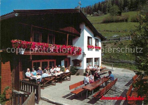 Wildschoenau Tirol Jausestation Schrofen