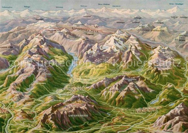 Berchtesgaden Landkarte