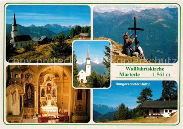 Rangersdorf Kaernten Wallfahrtskirche Marterle Rangersdorfer