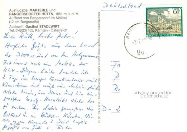 Rangersdorf Kaernten Wallfahrtskirche Marterle Rangersdorfer – Bild 2