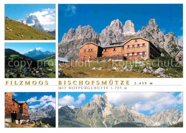 Filzmoos Bischofsmütze Hopfürglhütte