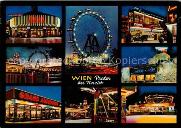 Wien Prater Grand Autodrom Riesenrad
