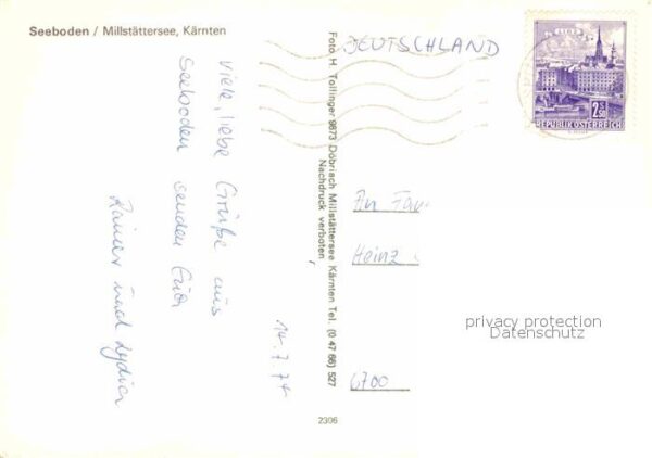 Seeboden Millstaettersee Fliegeraufnahme – Bild 2