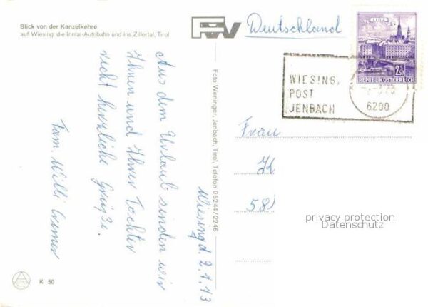 Jenbach Tirol Blick von der Kanzelkehre – Bild 2