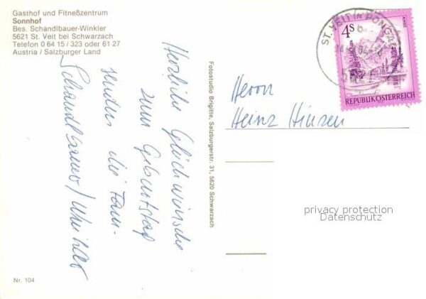 St Veit Pongau Gasthof Sonnhof – Bild 2