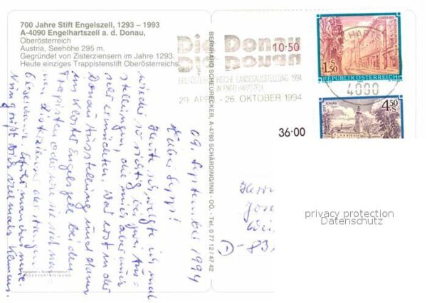 Engelhartszell Donau Oberoesterreich Fliegeraufnahme Stift Engelszell – Bild 2