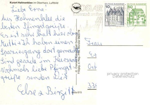Hahnenklee-Bockswiese Harz Fliegeraufnahme – Bild 2