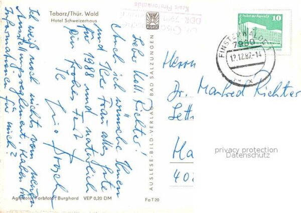 Tabarz Hotel Schweizerhaus – Bild 2