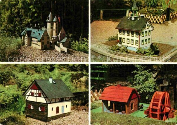 Waschleithe Miniaturen Schloss Schwarzenberg Alte S