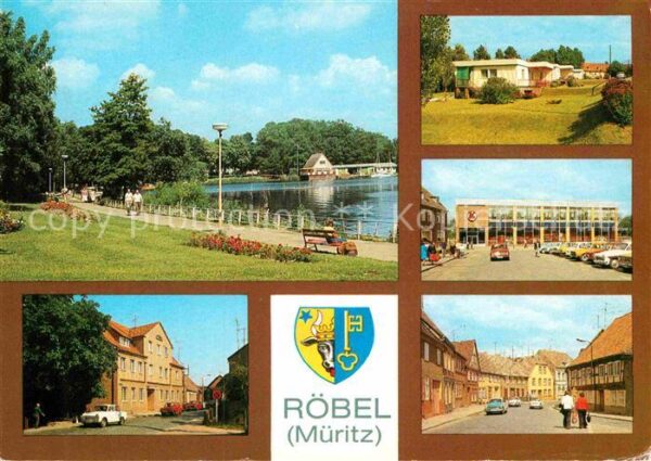 Roebel Mueritz Promenade Erholungsheim Urlaubersiedlun