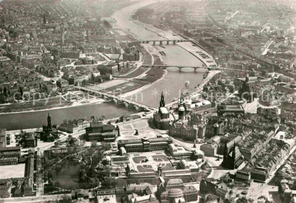 Dresden Fliegeraufnahme