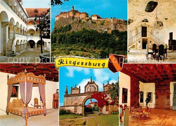 Riegersburg Burg Burghof Weisser Saal Bett der Gall