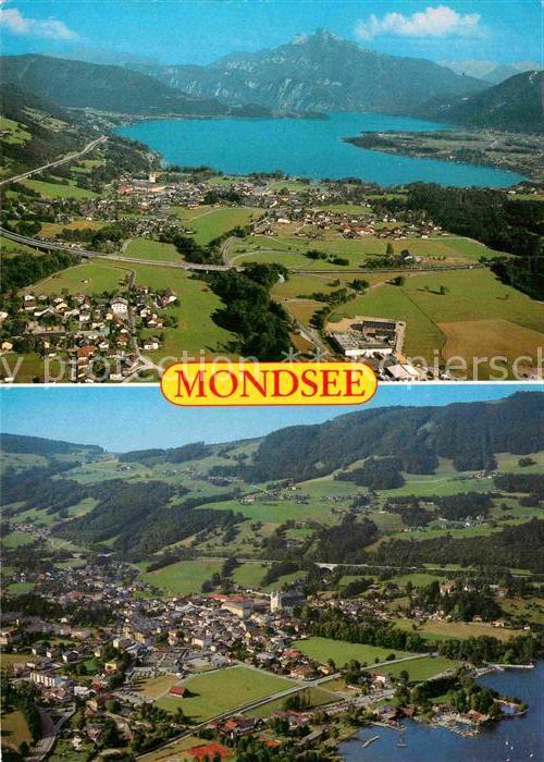 Mondsee Salzkammergut Fliegeraufnahme