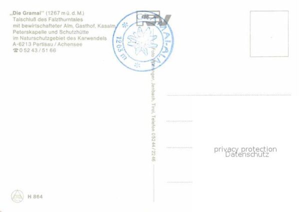 Pertisau Achensee Die Gramai – Bild 2