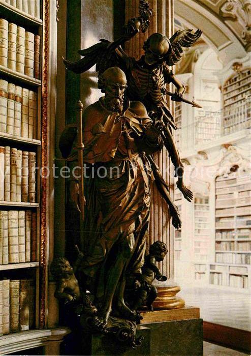 Admont Kaernten Stiftsbibliothek Der Tod