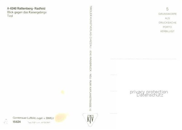 Radfeld Rattenberg Fliegeraufnahme – Bild 2