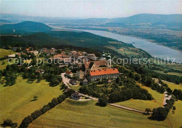 Maria Taferl Fliegeraufnahme Basilika zur Schmerzhaf
