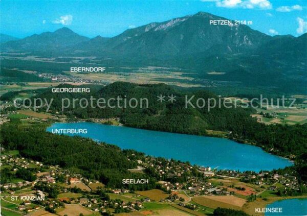 Klopeinersee Fliegeraufnahme