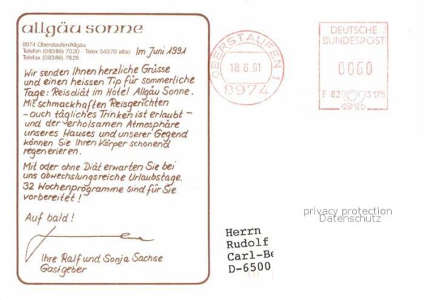Oberstaufen Hotel Allgäu Sonne – Bild 2
