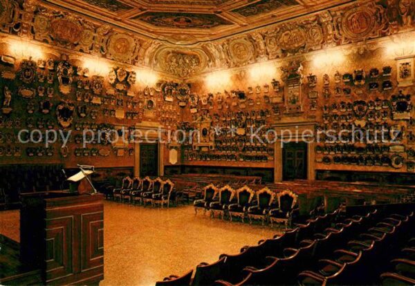 Padova Palazzo del Bo Festsaal