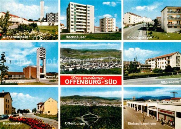 Offenburg Wichnerstrasse Rabenplatz Altersheim Ho