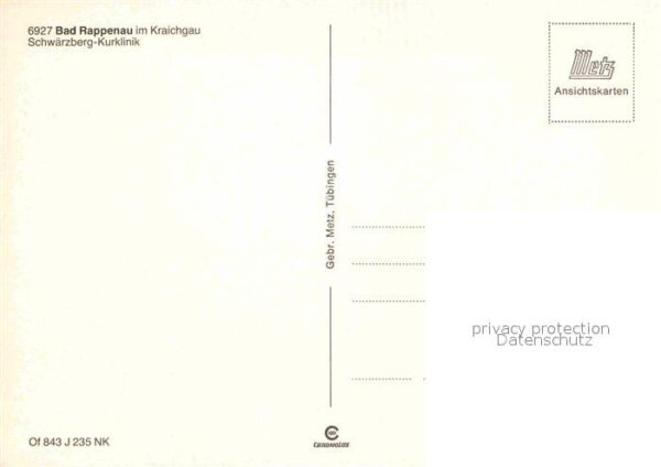Bad Rappenau Schwärzbergklinik – Bild 2