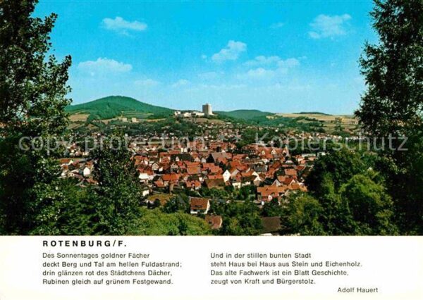 Rotenburg Fulda Panorama