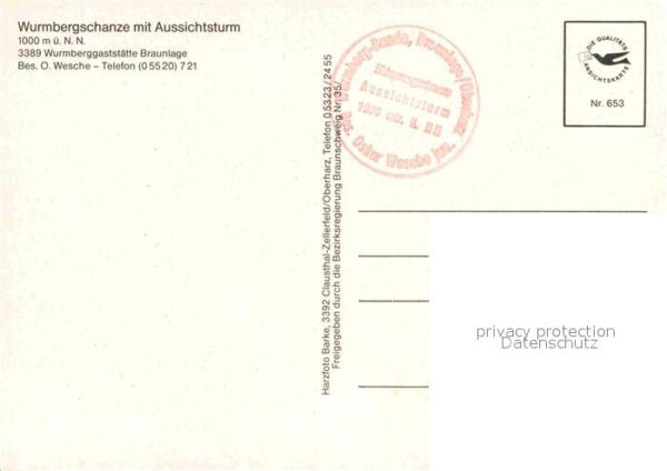 Braunlage Fliegeraufnahme Wurmbergschanze mit Aus – Bild 2