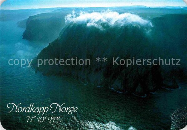 Nordkapp Nordkap Norge Fliegeraufnahme
