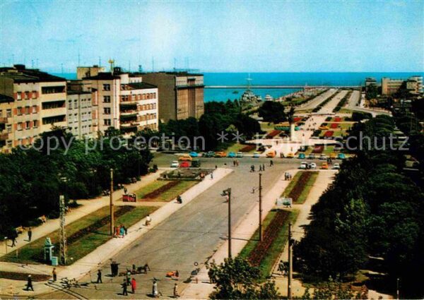 Gdynia Pommern Teilansicht