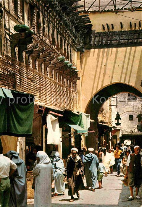 Fes Aussenansicht der Medersa