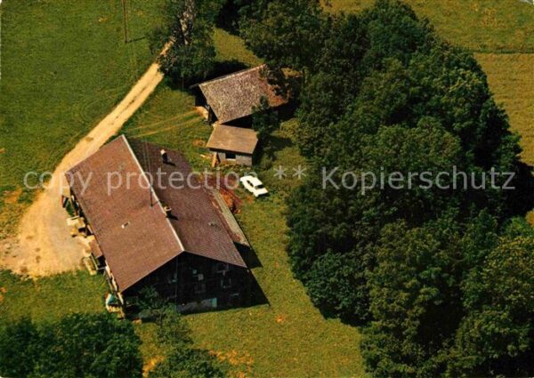 Schwarzenberg Boehmerwald Fliegeraufnahme