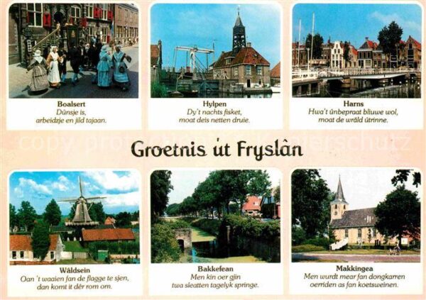 Boalsert Bolsward Hylpen Harns Waldsein Bakkefean Makking