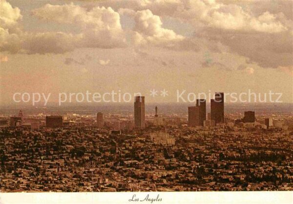 Los Angeles California Fliegeraufnahme