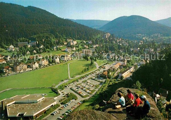 Bad Herrenalb Blick vom Falkenstein