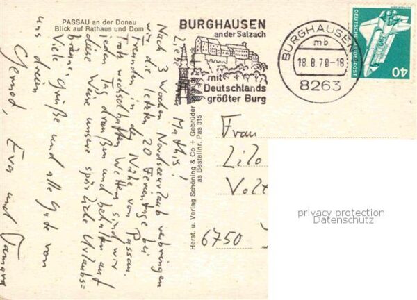 Passau Rathaus Dom – Bild 2