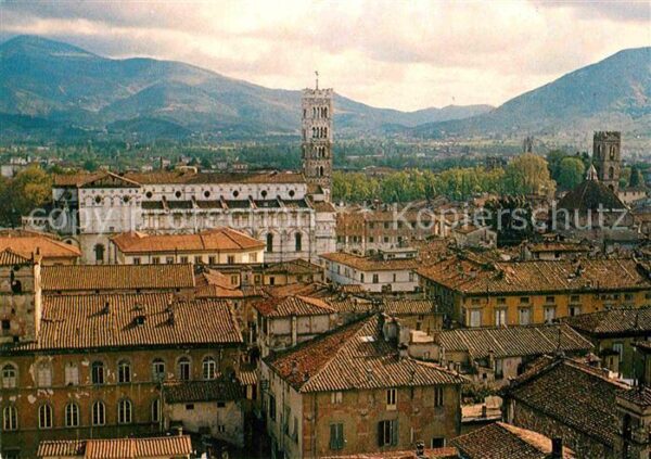 Lucca Aussicht vom Guinigi Turm