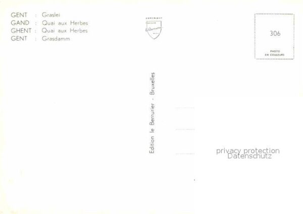 Gent Gand Flandre Grasdamm – Bild 2